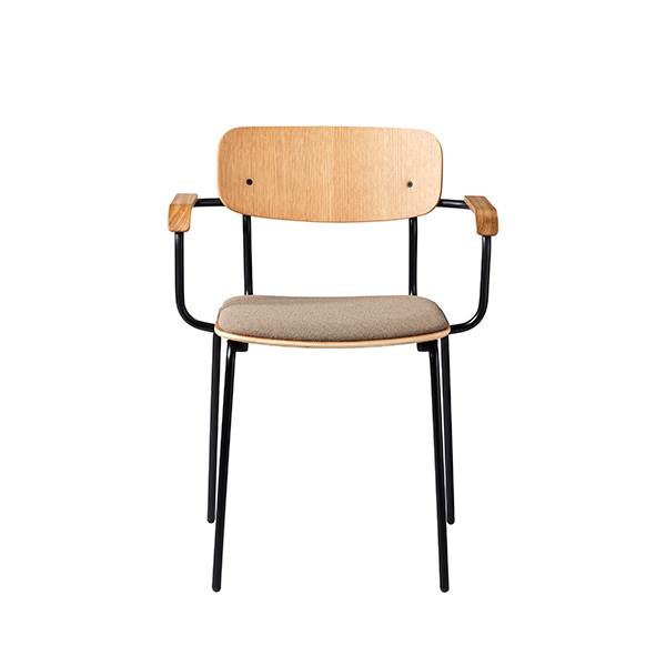 Fdb Møbler J183 Spisebordsstol Grain Polstring  : Erling Christensen Møbler
