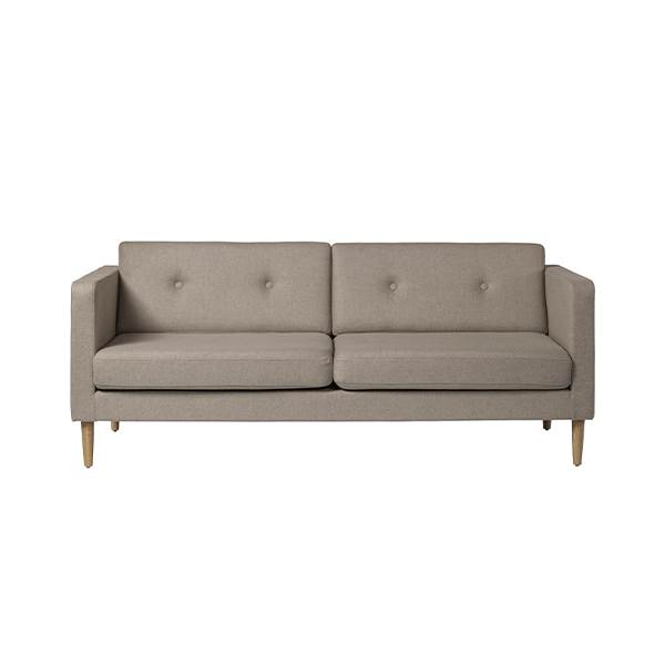 Fdb Møbler L42 Firhøj     Pers  Sofa Redbridge   Massiv Eg  : Erling Christensen Møbler