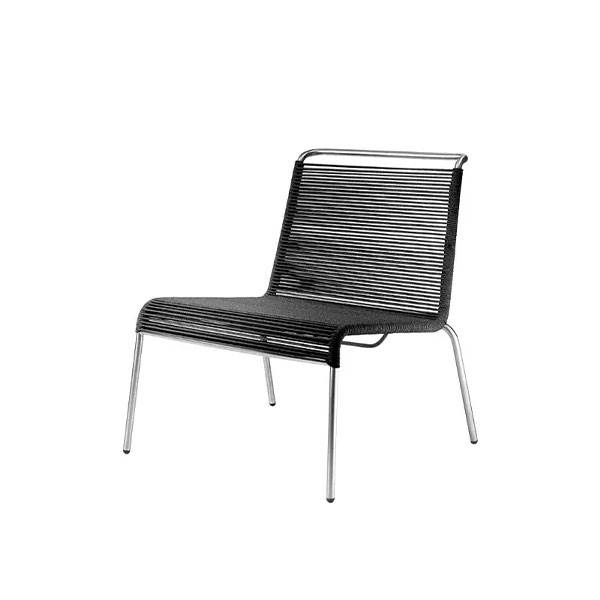 Fdb Møbler M20l Teglgaard Lounge Snorestol Sort  : Erling Christensen Møbler