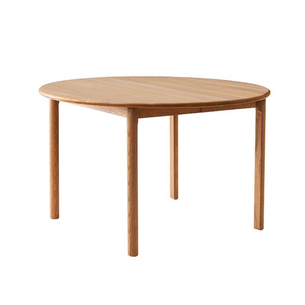 Findahl By Hammel Noor Spisebord    Udtræk  ø120 Cm Massiv Eg Olieret  : Erling Christensen Møbler