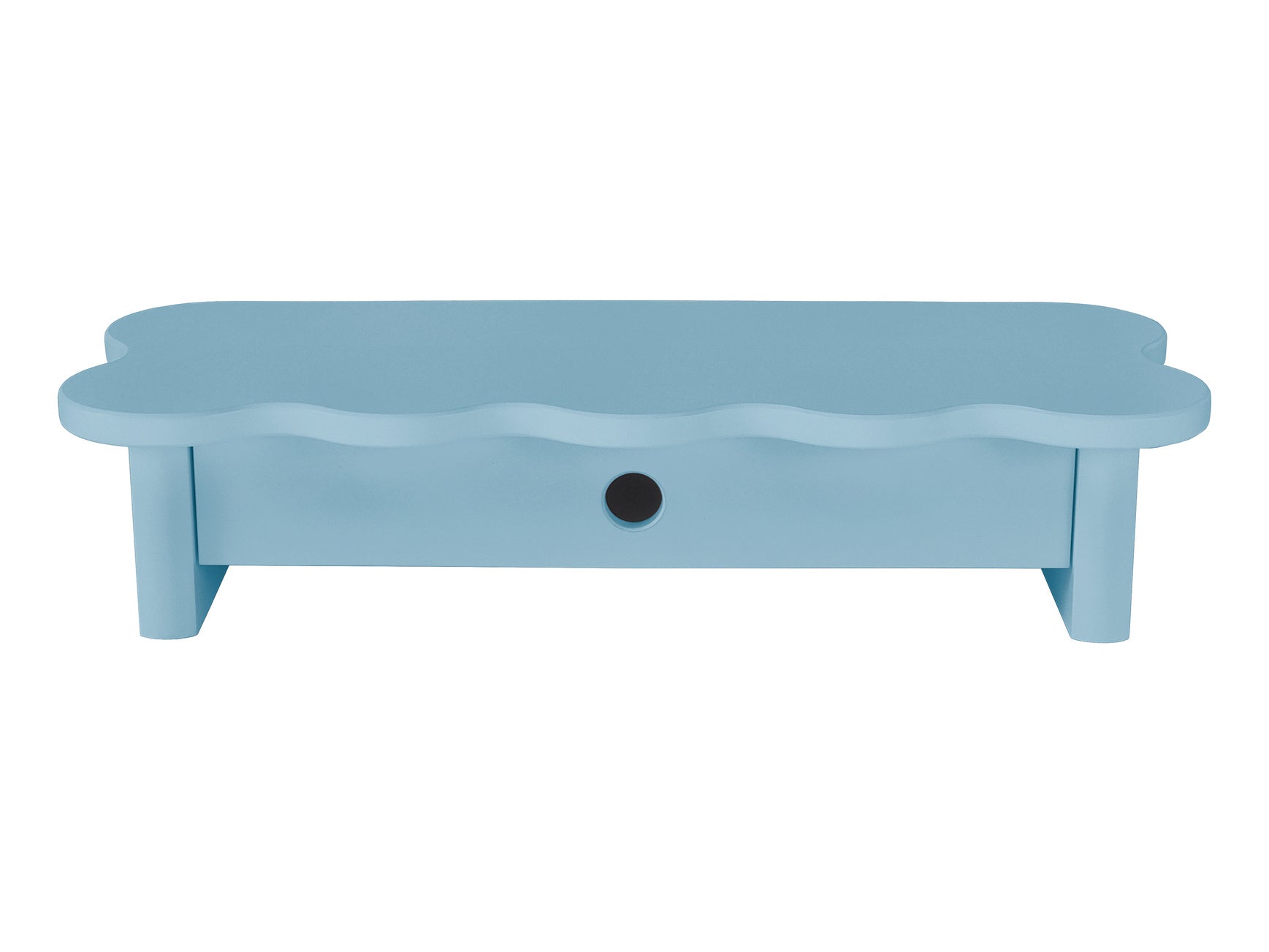 Flower Monitorskærmstativ Med Skuffe 60cm Gentle Blue