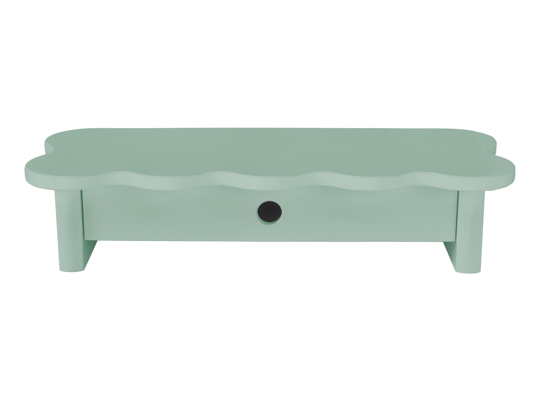 Flower Monitorskærmstativ Med Skuffe 60cm Sage Green