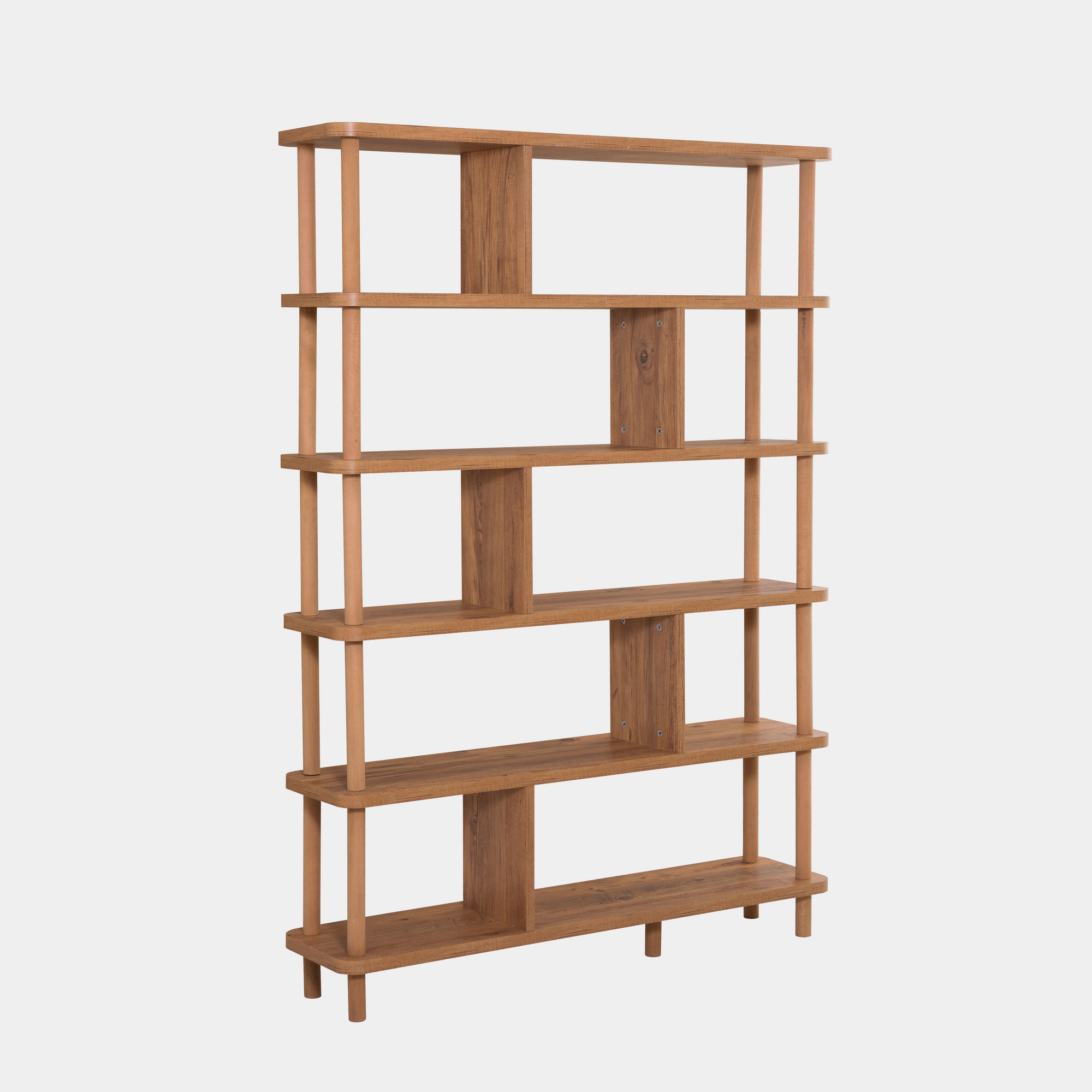 Funzi Living Meta Bogreol Hylder Atlantic Pine Melamin