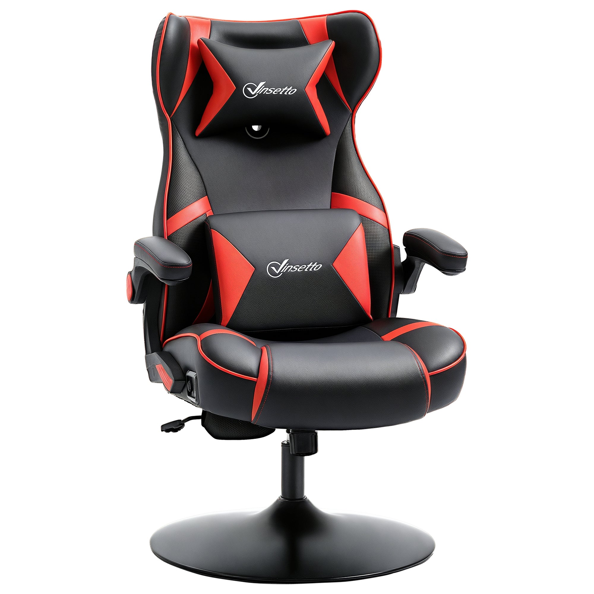 Gamingstol  Gamingstol  Integrerede Højttalere  Lænestol  Sort Rød  69   73   118 Cm