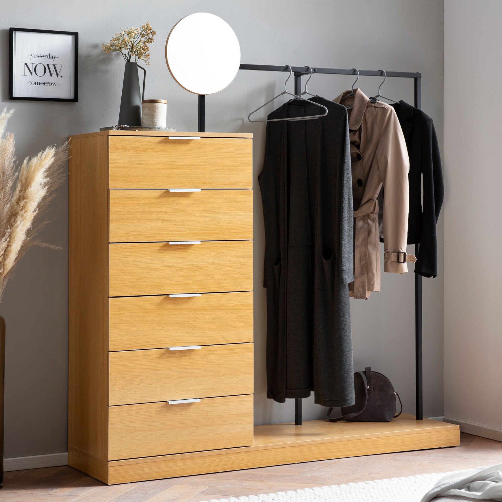 Garderobe   Egedekor 145x165x40 Cm