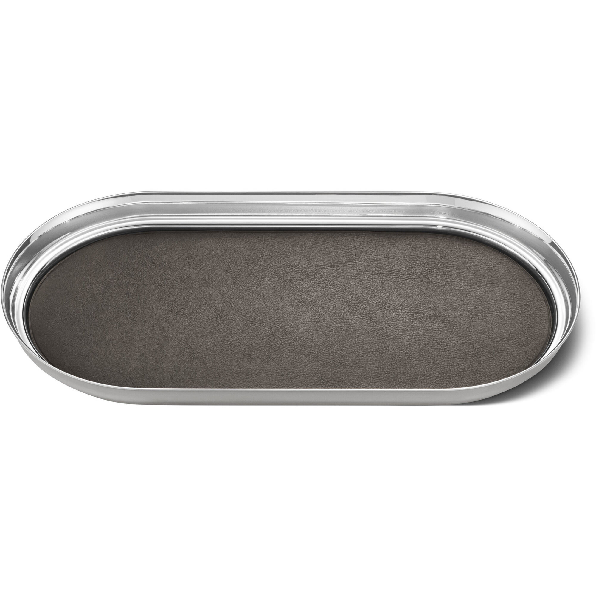 Georg Jensen Manhattan Bakke Stål Læder