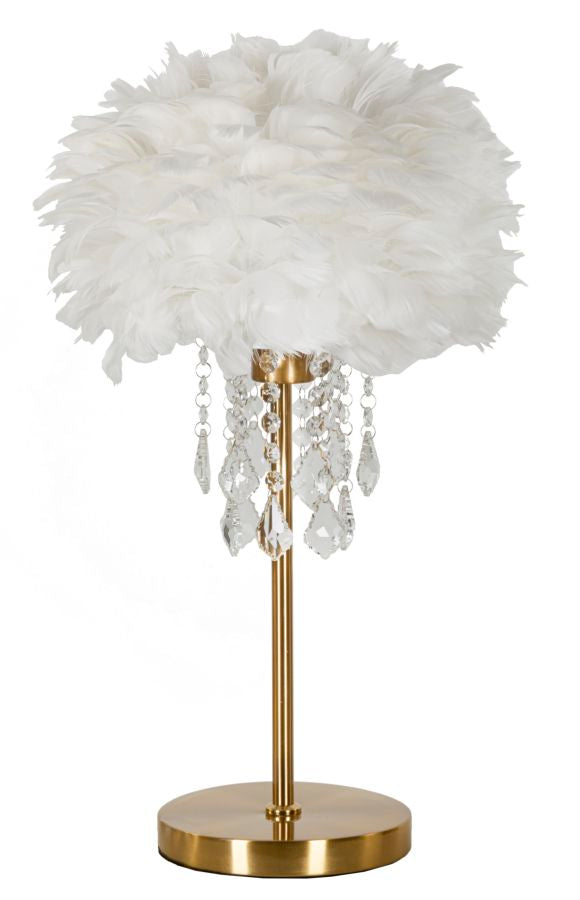 Glam Bordlampe   Jern Og Plast   30x55 Cm