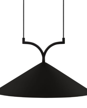 Globen Lighting Curve Pendel Loftlampe 50 Cm  Sort