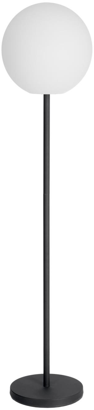 Gulvlampe Dinesh Fra Kave Home   Nordic Moderne Led Med Dæmpbar Belysning H155 Cm  Hvid Sort