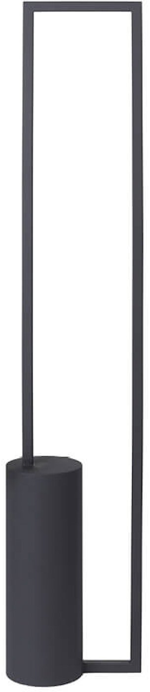 Gulvlampe Kristina Dam Geometric  Sort Pulverlakeret Stål   Skulpturel Led-designlampe H130