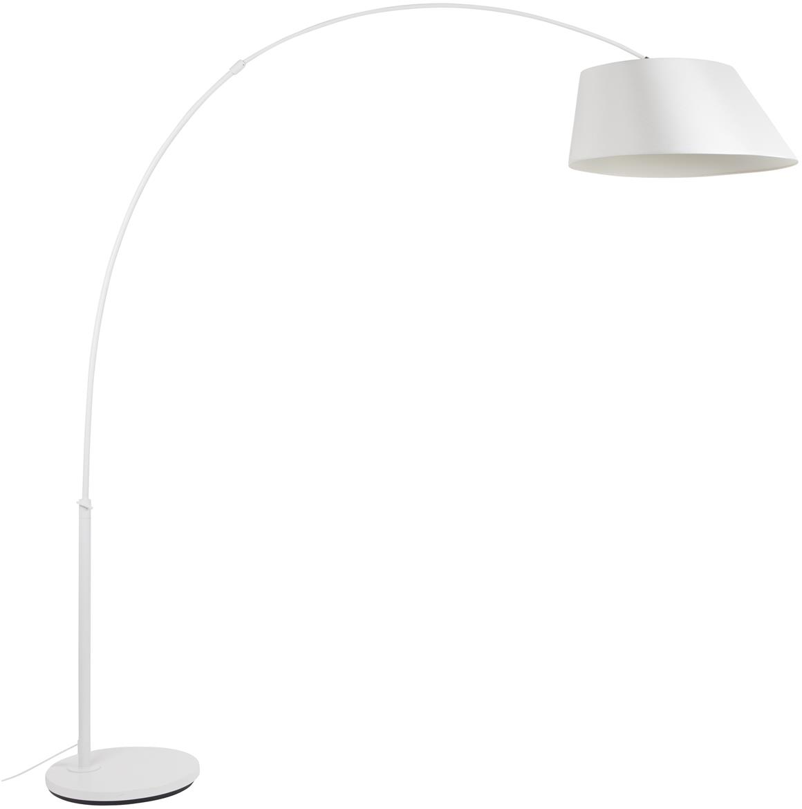 Gulvlampe Zuiver Arc Offwhite Metal Justerbar Højde Minimalistisk Indendørslampe