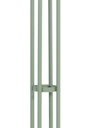 Gulvstående Knagerække Spinder Design Charly Støvet Grøn Stål   Kroge H170 Cm