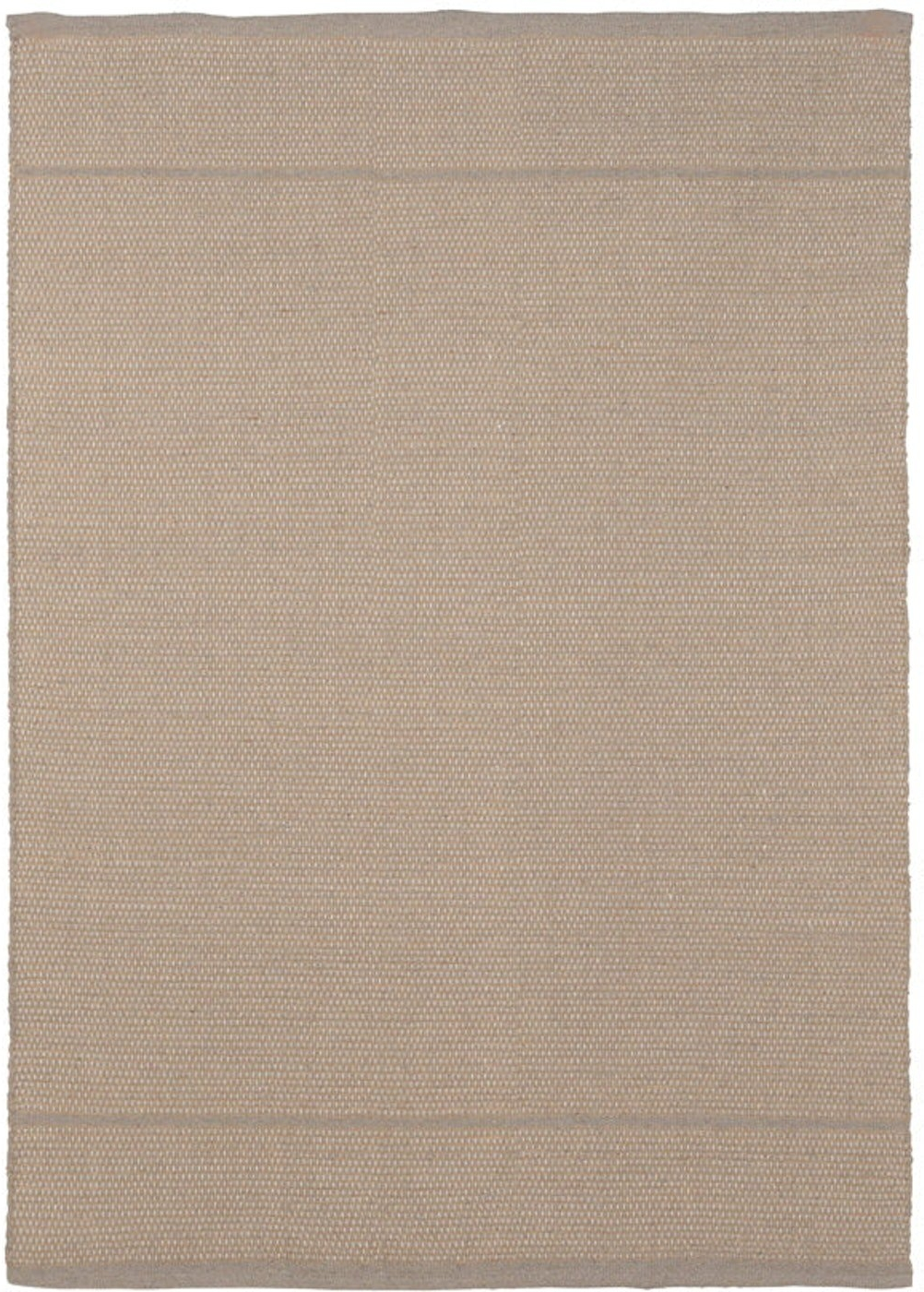 Gulvtæppe Kristina Dam Oru 140   200 Cm Mørk Beige Uld Jute Bomuld