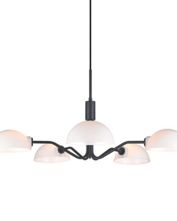 Halo Design Kjøbenhavn Lysekrone   70 Cm Sort  : Erling Christensen Møbler