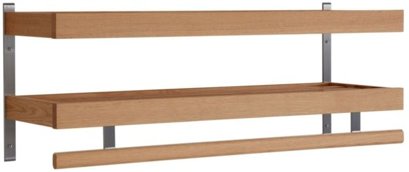 Hattehylde Oscarssons Möbel Nadja Med Plan Olieret Egetræ 80ã 29 Cm