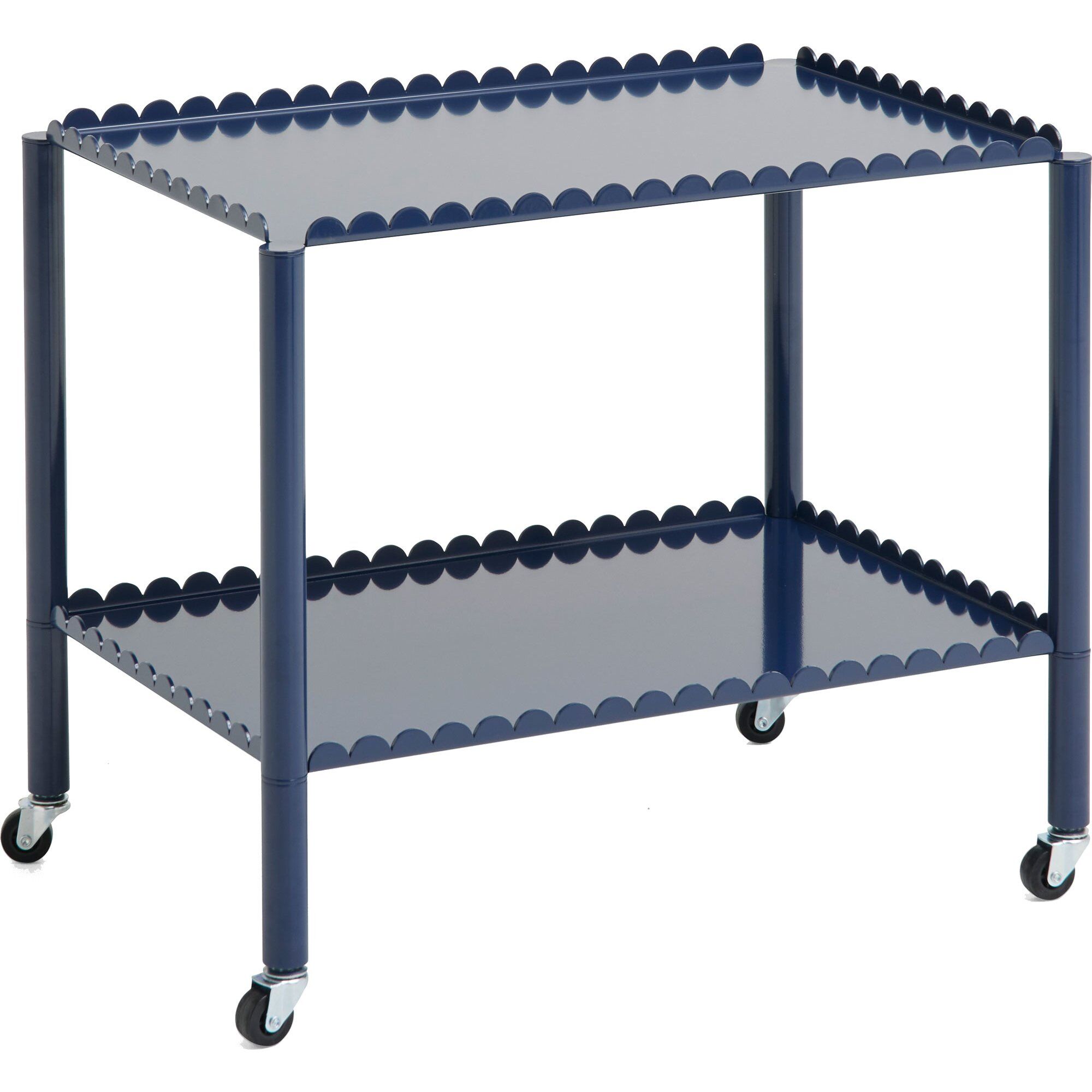 Hay Arcs Trolley Low Vogn Steel Blue