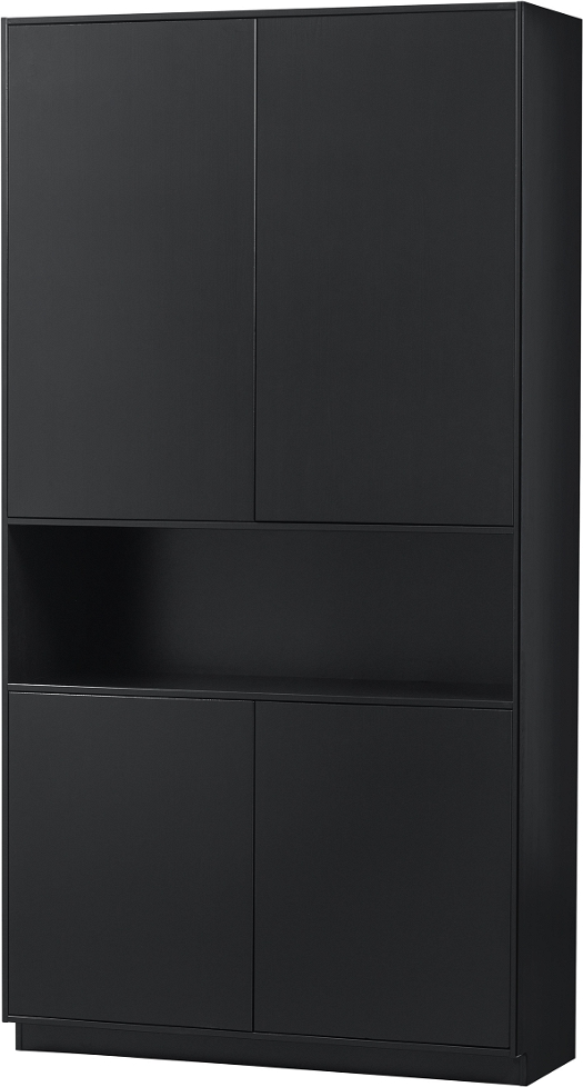 Highboard Woood Exclusive Finca Matsort Fyrretræ H210   B110   D40 Cm