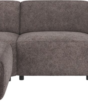 Hjørnesofa  -sofa Rowico Willard Anna Mørkegrå Modulopbygget Stof 297x219 Cm