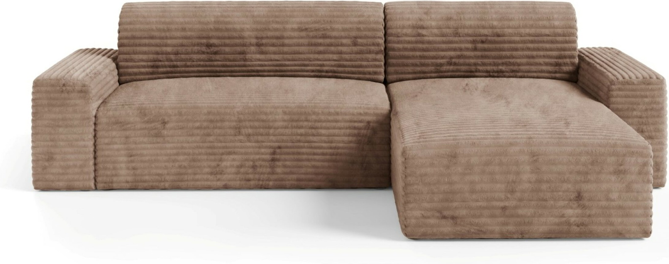 Hjørnesofa Maison Vellé Calira Loungesofa Tilia-stof Tilia 17 300x185 Cm Vendbar Med Sovefunktion Og Opbevaring