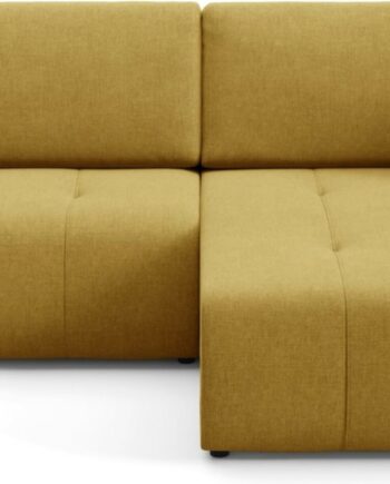 Hjørnesofa Maison Vellé Novento Loungesofa H82ã B244ã D102 Cm  Sovefunktion 200ã 132 Cm  Stof Wind 48 100  Polyester  Vendbar  Skjult Opbevaring