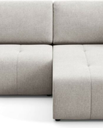 Hjørnesofa Maison Vellé Novento Loungesofa   Wind 84 Stof  Sovefunktion Og Skjult Opbevaring