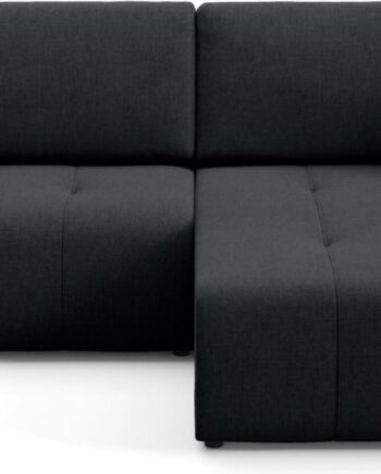 Hjørnesofa Maison Vellé Novento   Loungesofa Med Sovefunktion 200x132  Wind 99 Stof  Vendbar Med Skjult Opbevaring