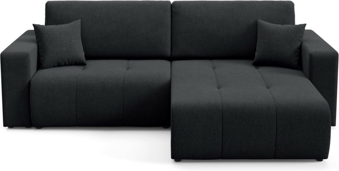 Hjørnesofa Maison Vellé Novento   Loungesofa Med Sovefunktion 200x132  Wind 99 Stof  Vendbar Med Skjult Opbevaring