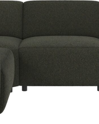 Hjørnesofa Rowico Willard Alice Stof Mørkegrøn 297ã 219 Cm Modulopbygget
