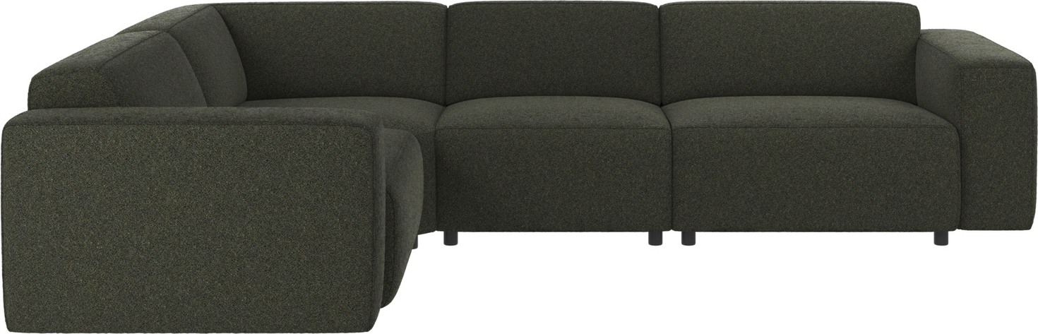 Hjørnesofa Rowico Willard Alice Stof Mørkegrøn 297ã 219 Cm Modulopbygget