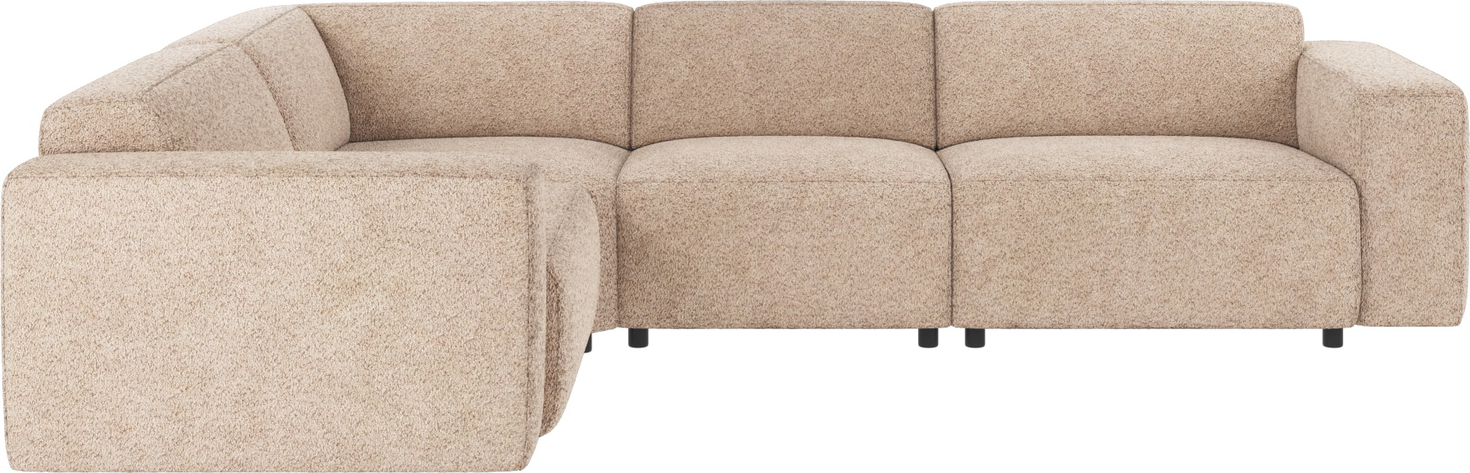 Hjørnesofa Rowico Willard Anna   Lys Beige Stof Skandinavisk Design H70x297x219 Cm