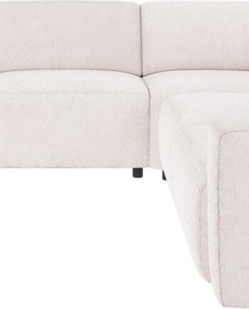 Hjørnesofa Rowico Willard Greg Hvid Modulopbygget Stof 100  Polyester 70ã 297ã 297 Cm