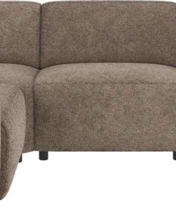 Hjørnesofa Rowico Willard   Mørk Beige Anna Polyester Modulopbygget 23-modul 297x219 Cm