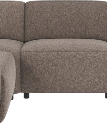 Hjørnesofa Rowico Willard   Mørk Beige Bobby  -stof Modulær Skandinavisk Design Med Fsc-mix Stel  297x219x70 Cm