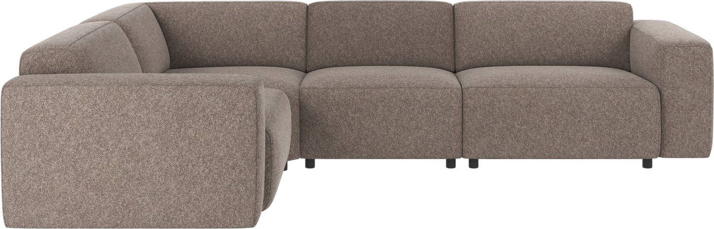 Hjørnesofa Rowico Willard   Mørk Beige Bobby  -stof Modulær Skandinavisk Design Med Fsc-mix Stel  297x219x70 Cm