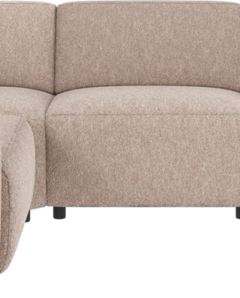 Hjørnesofa Rowico Willard Lysebeige Modulopbygget Nordisk Design Med Koldskumskomfort