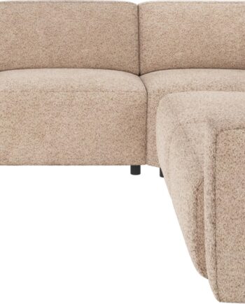 Hjørnesofa Rowico Willard Modulopbygget   Anna-stof Lysebeige Fsc-mix Ramme