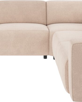Hjørnesofa Rowico Willard Modulopbygget Skandinavisk Design Lysebeige Rita   Polyester Slidstærk 100 000 Martindale Fscâ -mix Stel 297ã 297ã 70 Cm