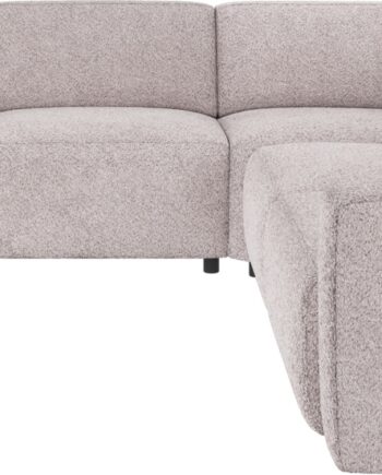 Hjørnesofa Rowico Willard Modulopbygget 297x297 Cm Lysegrå Anna Polyester