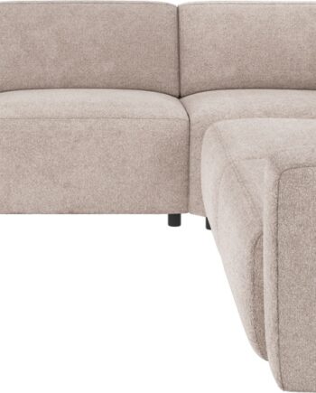 Hjørnesofa Rowico Willard Modulsofa Lysegrå Greg 17 Stof  Nordisk Design  297x297 Cm