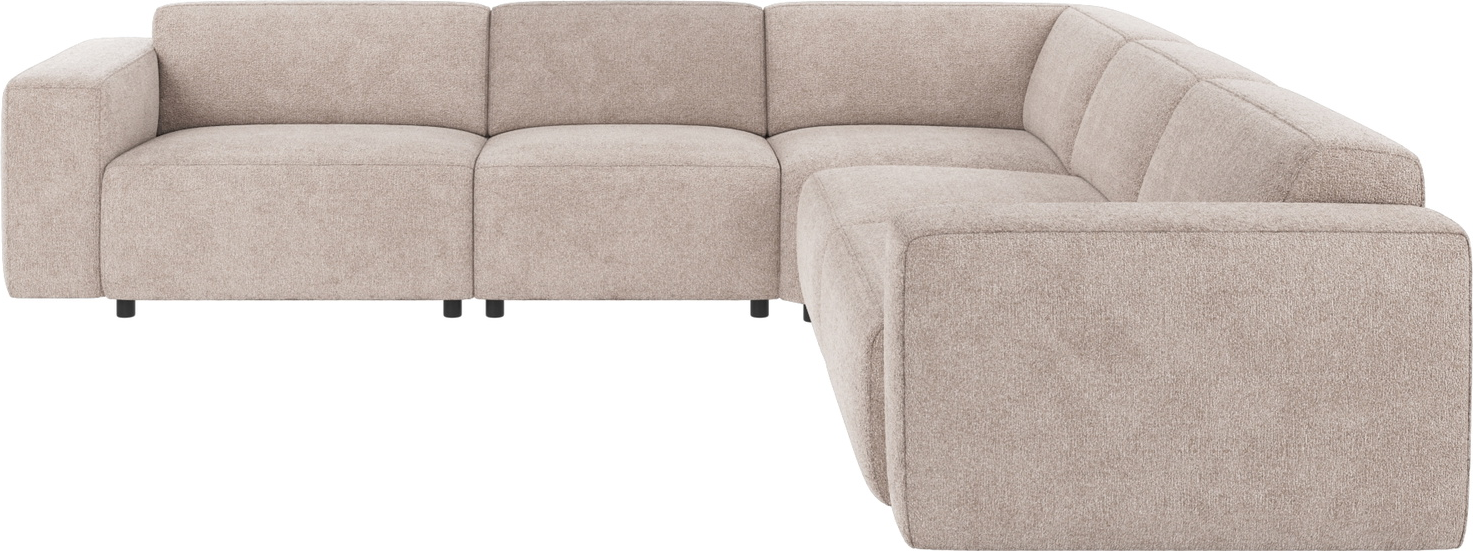 Hjørnesofa Rowico Willard Modulsofa Lysegrå Greg 17 Stof  Nordisk Design  297x297 Cm