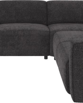 Hjørnesofa Rowico Willard Modulsofa Mørkegrå Stof 297ã 297ã 70 Cm