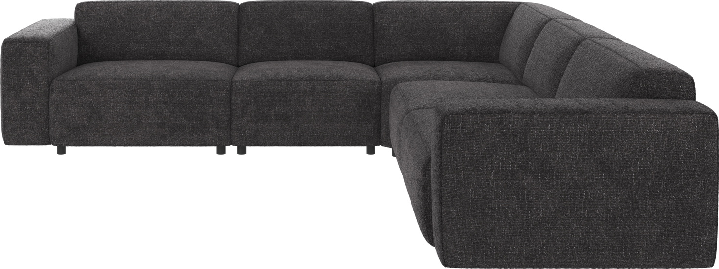 Hjørnesofa Rowico Willard Modulsofa Mørkegrå Stof 297ã 297ã 70 Cm