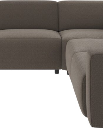 Hjørnesofa Rowico Willard Modulsofa Rita 108 Mellemgrå 297ã 297 Cm Nordisk Design