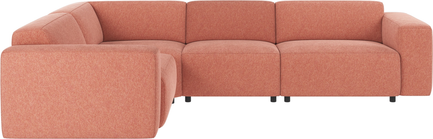 Hjørnesofa Rowico Willard Modulsofa Stofsofa Rød Brenda 52 Polyester 297ã 219 Cm