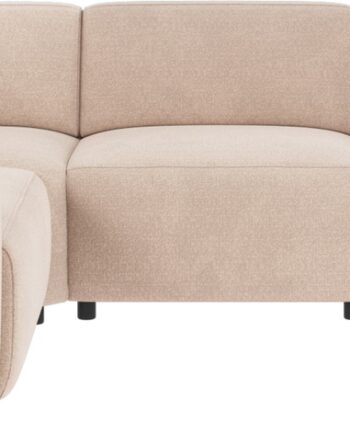 Hjørnesofa Rowico Willard Rita Lysebeige Stof Modulopbygget 297ã 219 Cm Nordisk Minimalisme