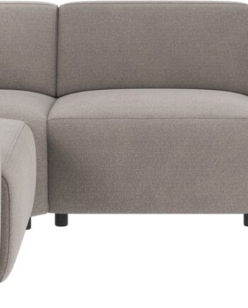 Hjørnesofa Rowico Willard Rita Lysegrå Stof Modulopbygget 297ã 219 Cm Høj Komfort Nordisk Design