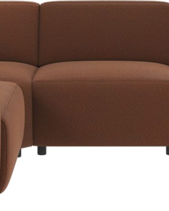 Hjørnesofa Rowico Willard Rita 96 Rød Stof 297ã 219 Cm Modulopbygget Skandinavisk Design