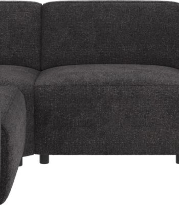 Hjørnesofa Rowico Willard Robin 66 Mørkegrå Stof Modulopbygget 297   219 Cm