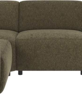 Hjørnesofa Rowico Willard 23-personers Modulsofa Brenda 77 Grøn 100   Polyester Fsc-mix H70ã B297ã D219 Cm