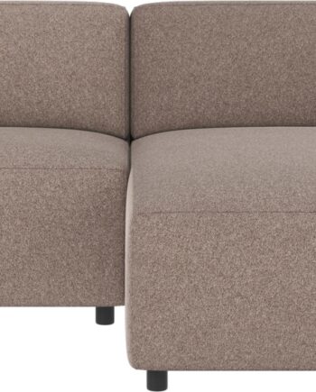 Højrevendt Chaiselongsofa Rowico Willard   Beige Stof Brenda 234x161 H70